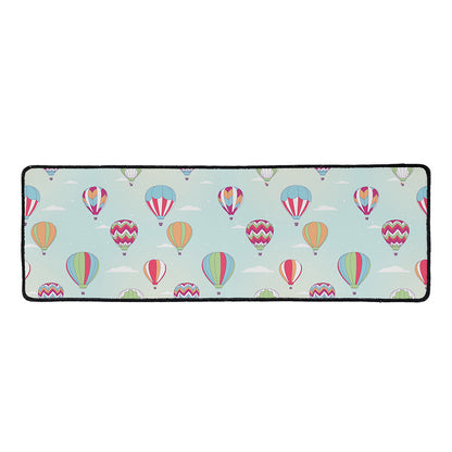 Hot Air Balloon Pattern Print Long Kitchen Mat