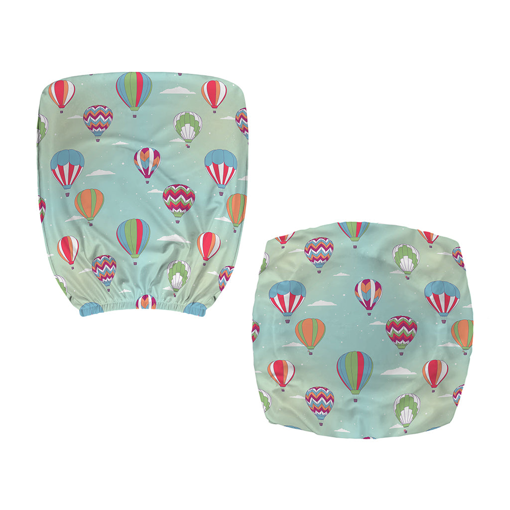 Hot Air Balloon Pattern Print Office Chair Cover