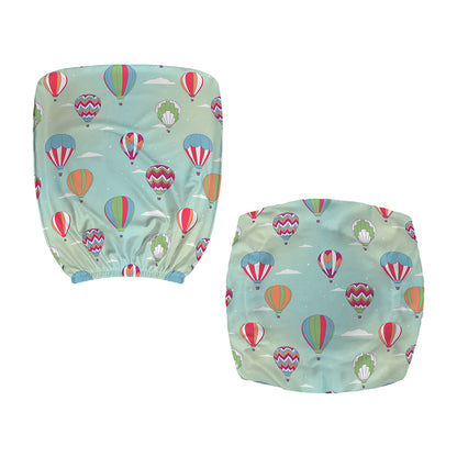 Hot Air Balloon Pattern Print Office Chair Cover