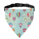 Hot Air Balloon Pattern Print Over The Collar Dog Bandana