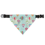 Hot Air Balloon Pattern Print Over The Collar Dog Bandana