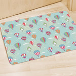 Hot Air Balloon Pattern Print Polyester Doormat