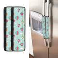 Hot Air Balloon Pattern Print Refrigerator Handle Covers