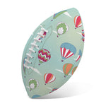 Hot Air Balloon Pattern Print Rugby Ball