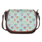 Hot Air Balloon Pattern Print Saddle Bag