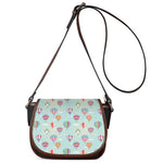 Hot Air Balloon Pattern Print Saddle Bag