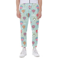 Hot Air Balloon Pattern Print Joggers