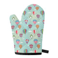 Hot Air Balloon Pattern Print Single Oven Mitt