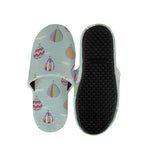 Hot Air Balloon Pattern Print Slippers