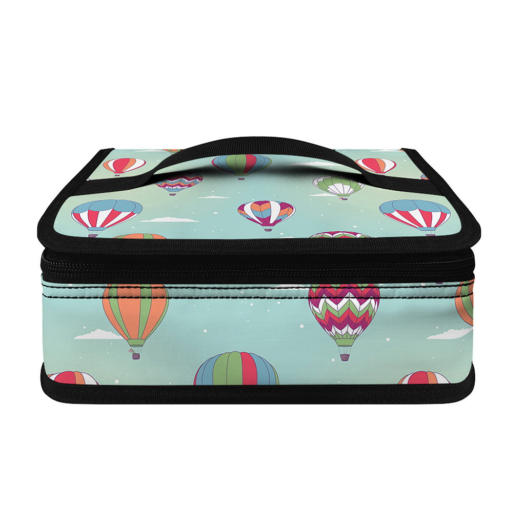 Hot Air Balloon Pattern Print Small Lunch Bag