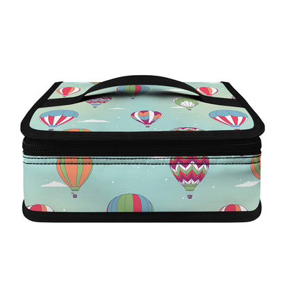 Hot Air Balloon Pattern Print Small Lunch Bag