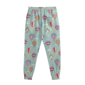 Hot Air Balloon Pattern Print Sweatpants