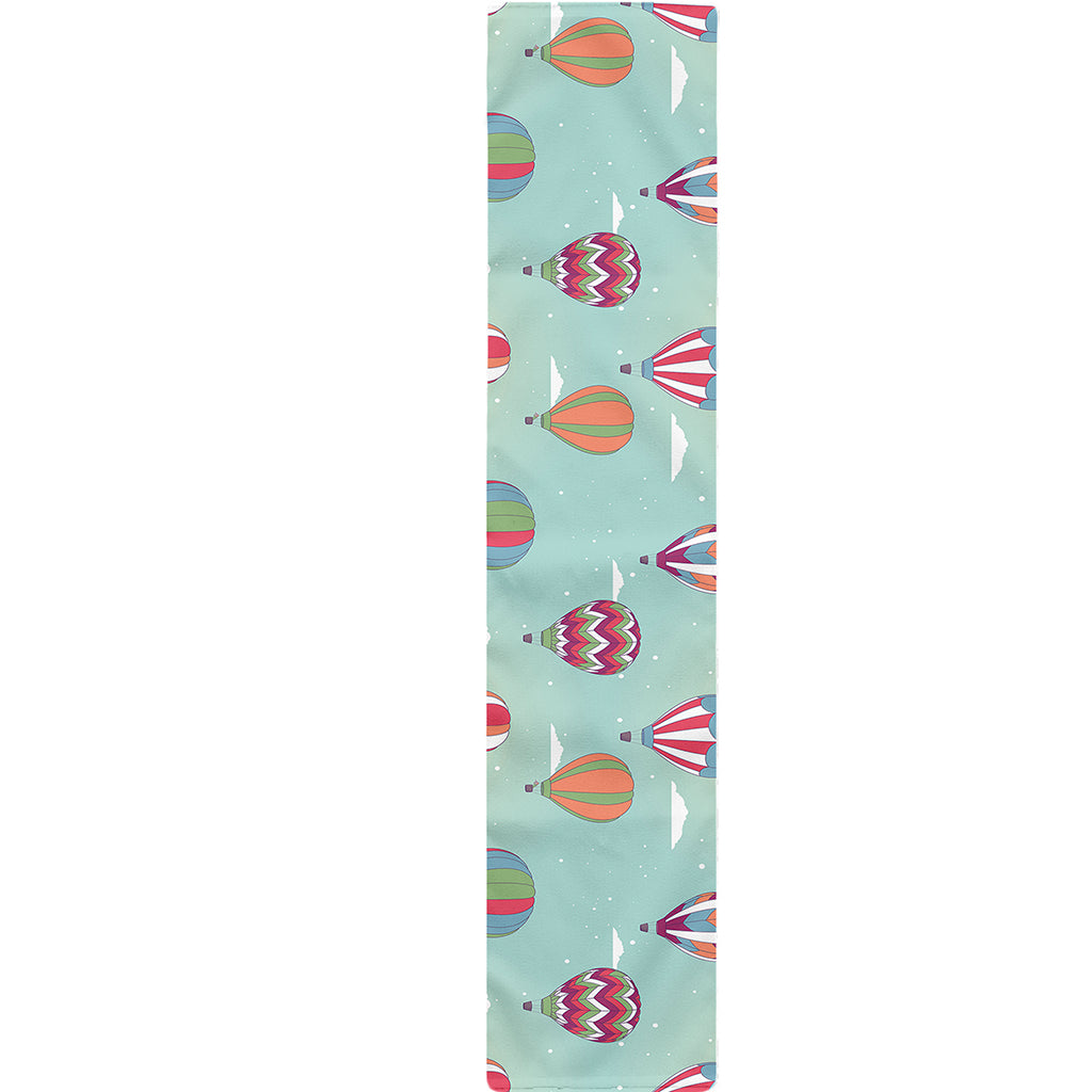 Hot Air Balloon Pattern Print Table Runner