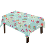 Hot Air Balloon Pattern Print Tablecloth