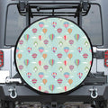 Hot Air Balloon Pattern Print Tire Cover