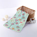 Hot Air Balloon Pattern Print Towel