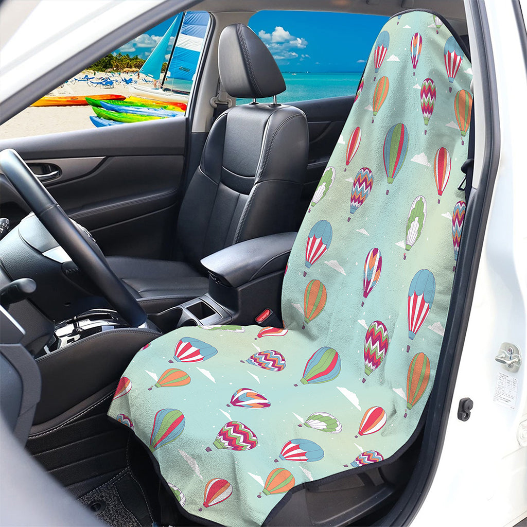 Hot Air Balloon Pattern Print Waterproof Car Seat Cover