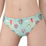 Hot Air Balloon Pattern Print Women's Panties