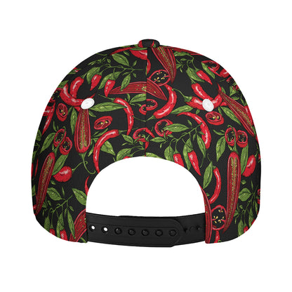Hot Chili Peppers Pattern Print Baseball Cap