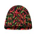 Hot Chili Peppers Pattern Print Beanie