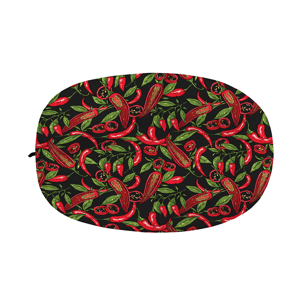 Hot Chili Peppers Pattern Print Car Side Mirror Covers