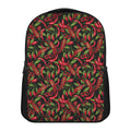 Hot Chili Peppers Pattern Print Casual Backpack