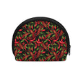 Hot Chili Peppers Pattern Print Coin Purse