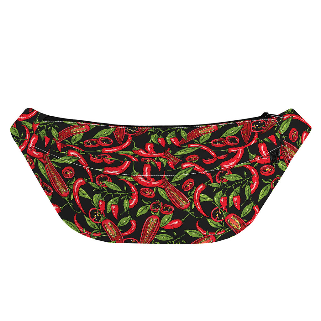 Hot Chili Peppers Pattern Print Fanny Pack