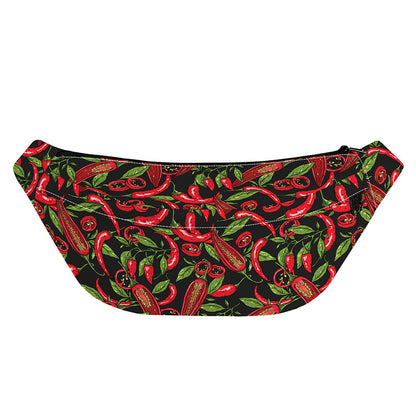 Hot Chili Peppers Pattern Print Fanny Pack