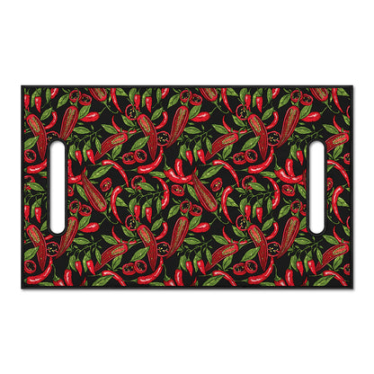 Hot Chili Peppers Pattern Print Golf Cart Seat Cover