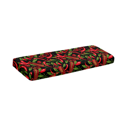 Hot Chili Peppers Pattern Print Piano Keyboard Cover