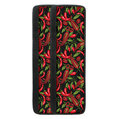 Hot Chili Peppers Pattern Print Refrigerator Handle Covers