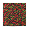Hot Chili Peppers Pattern Print Silk Bandana
