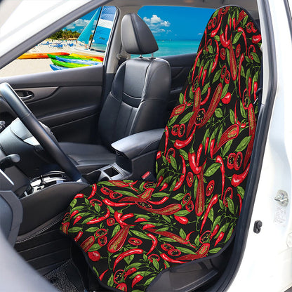 Hot Chili Peppers Pattern Print Waterproof Car Seat Cover