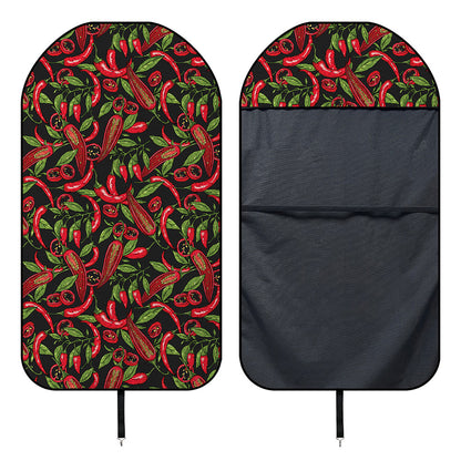 Hot Chili Peppers Pattern Print Waterproof Car Seat Cover