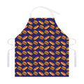 Hot Dog And Hamburger Pattern Print Adjustable Apron