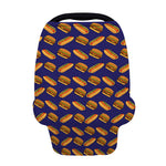 Hot Dog And Hamburger Pattern Print Baby Seat Cover