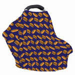 Hot Dog And Hamburger Pattern Print Baby Seat Cover