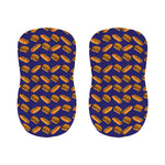 Hot Dog And Hamburger Pattern Print Bar Stool Covers