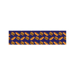 Hot Dog And Hamburger Pattern Print Bed Runner