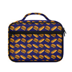 Hot Dog And Hamburger Pattern Print Briefcase Bible Bag
