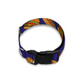 Hot Dog And Hamburger Pattern Print Dog Collar