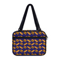 Hot Dog And Hamburger Pattern Print Double Strap Bible Bag