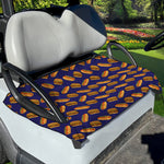 Hot Dog And Hamburger Pattern Print Golf Cart Seat Cover