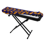 Hot Dog And Hamburger Pattern Print Piano Keyboard Cover