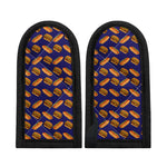 Hot Dog And Hamburger Pattern Print Skillet Handle Cover