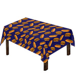 Hot Dog And Hamburger Pattern Print Tablecloth