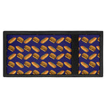 Hot Dog And Hamburger Pattern Print Trifold Wallet