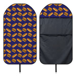 Hot Dog And Hamburger Pattern Print Waterproof Car Seat Cover