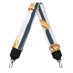 Hot Dog Striped Pattern Print Bag Strap